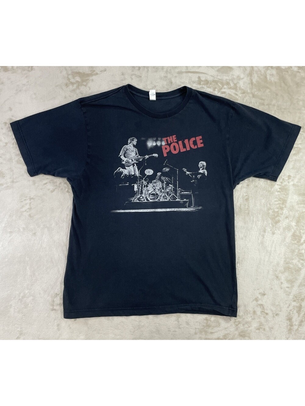 The Police Shirt Black 2007 2008 Tour Concert Band Graphic Tee Anvil Mens Large